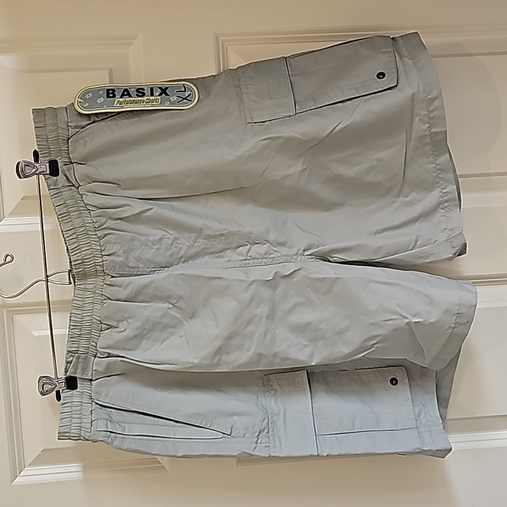 BASIX Performance Shorts/Swimming Trunks, 7 pockets, XL, NWT